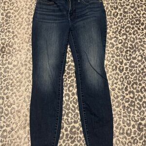 Women's Dark Blue Jeans